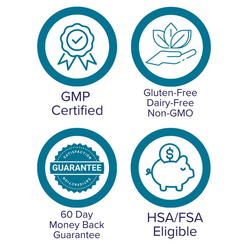 Monolaurin + Lysine Immune Support – 120 Capsules