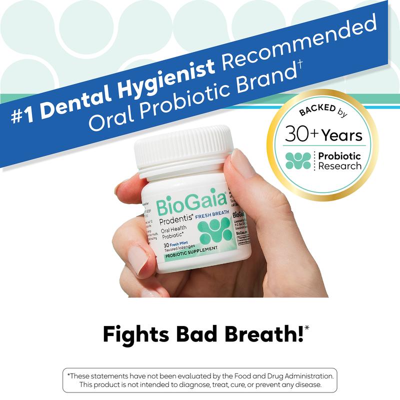 Daily Fresh Breath Probiotic Lozenges - 30 Servings