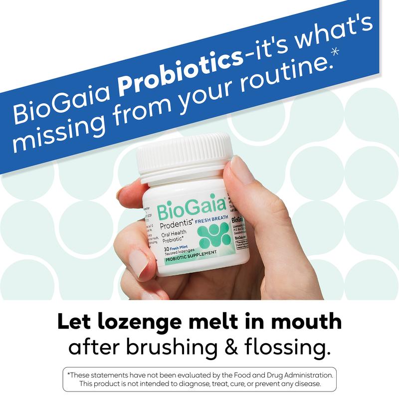 Daily Fresh Breath Probiotic Lozenges - 30 Servings