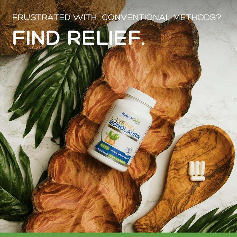 L-Lysine And Monolaurin Immune Support - 100 Capsules